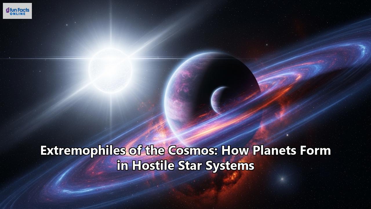 Extremophiles of the Cosmos: How Planets Form in Hostile Star Systems