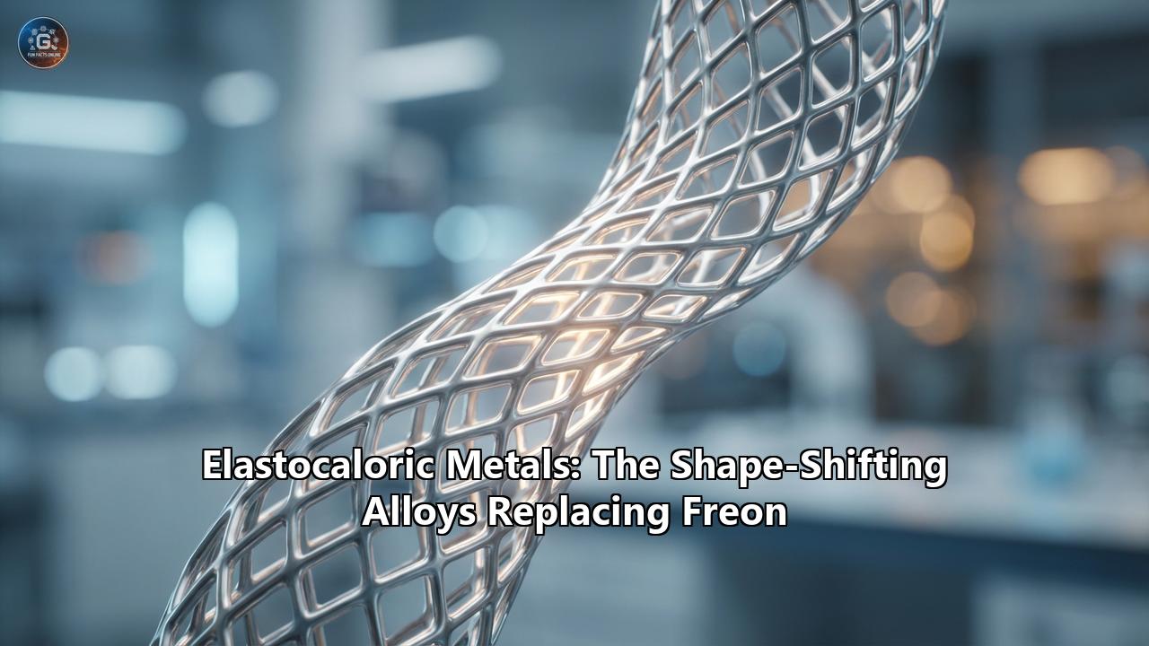 Elastocaloric Metals: The Shape-Shifting Alloys Replacing Freon
