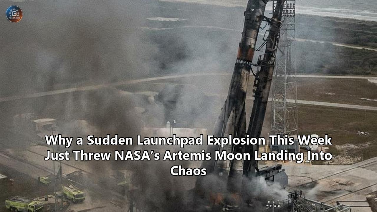Why a Sudden Launchpad Explosion This Week Just Threw NASA’s Artemis Moon Landing Into Chaos