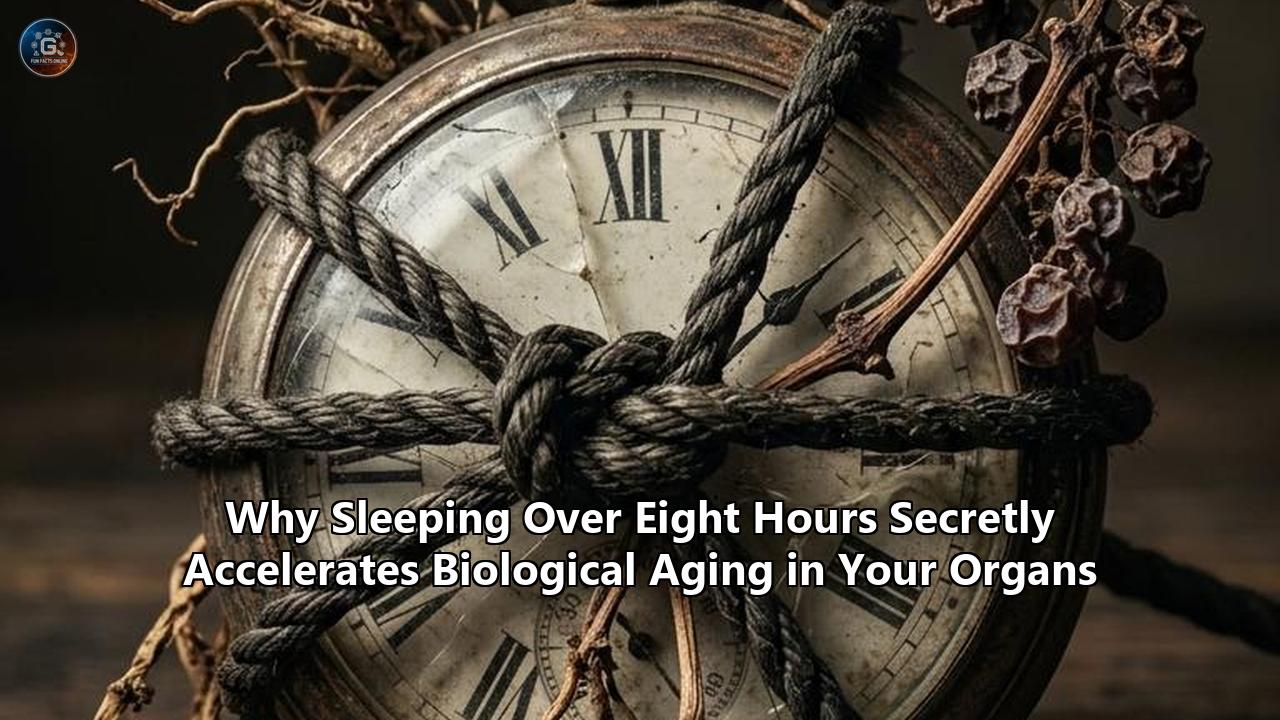 Why Sleeping Over Eight Hours Secretly Accelerates Biological Aging in Your Organs