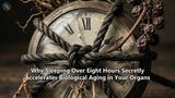 Why Sleeping Over Eight Hours Secretly Accelerates Biological Aging in Your Organs