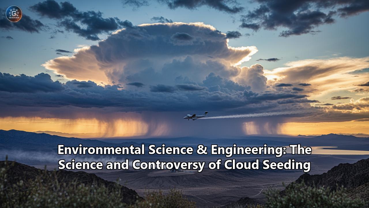 Environmental Science & Engineering: The Science and Controversy of Cloud Seeding