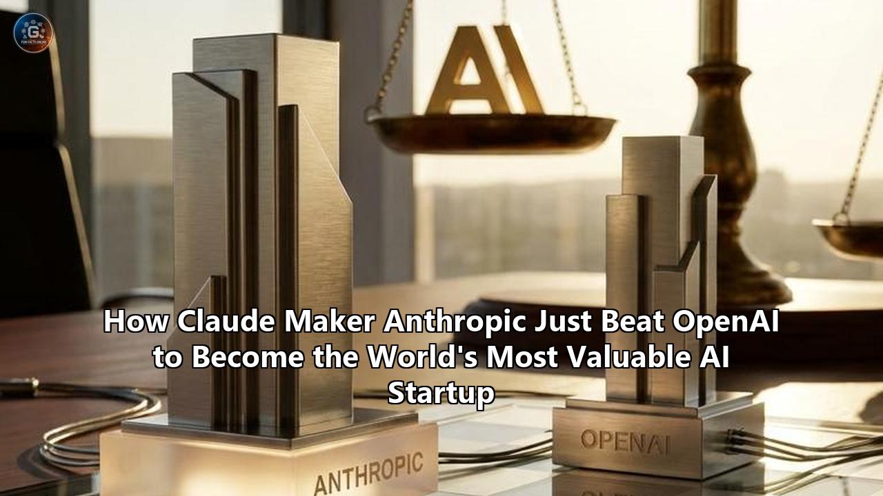 How Claude Maker Anthropic Just Beat OpenAI to Become the World's Most Valuable AI Startup