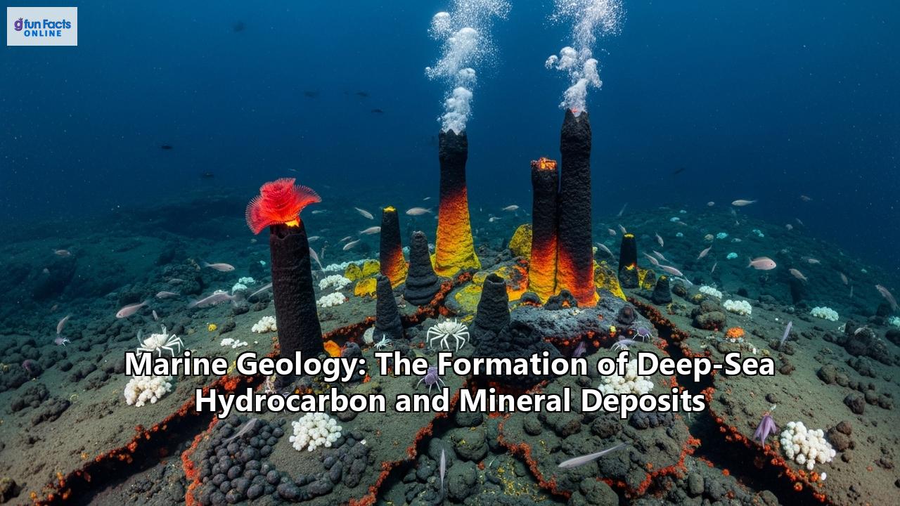 Marine Geology: The Formation of Deep-Sea Hydrocarbon and Mineral Deposits