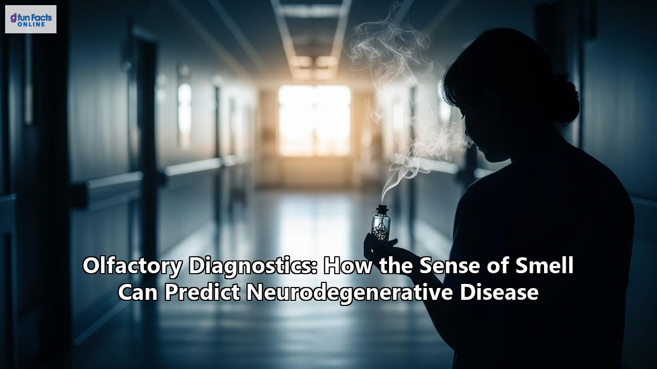 Olfactory Diagnostics: How the Sense of Smell Can Predict Neurodegenerative Disease