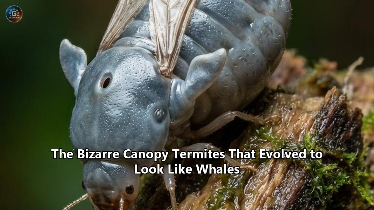 The Bizarre Canopy Termites That Evolved to Look Like Whales