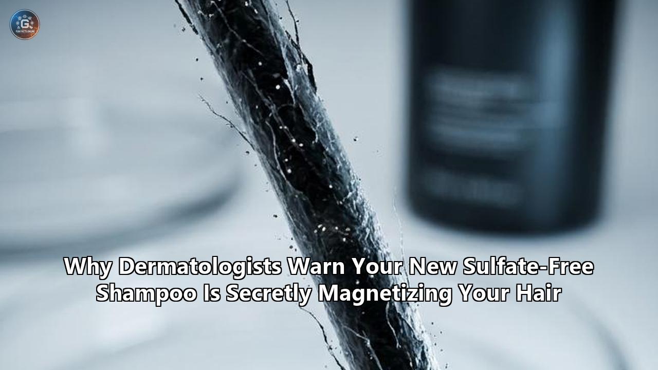 Why Dermatologists Warn Your New Sulfate-Free Shampoo Is Secretly Magnetizing Your Hair