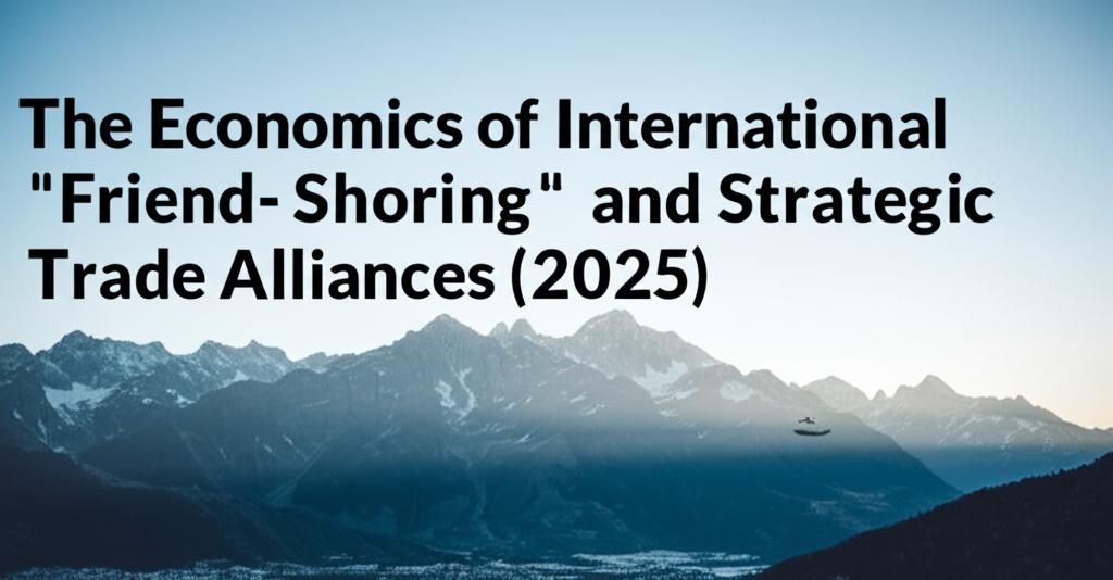The Economics of International "Friend-Shoring" and Strategic Trade Alliances (2025)