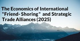 The Economics of International "Friend-Shoring" and Strategic Trade Alliances (2025)
