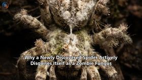 Why a Newly Discovered Spider Actively Disguises Itself as a Zombie Fungus