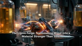 The Lignin Forge: Transmuting Wood Into a Material Stronger Than Steel