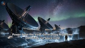 Power from the Void: Generating Nighttime Electricity via Space Cold
