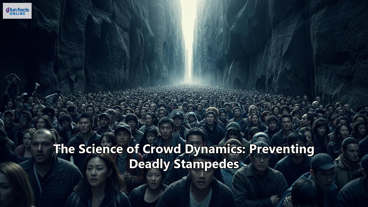 The Science of Crowd Dynamics: Preventing Deadly Stampedes