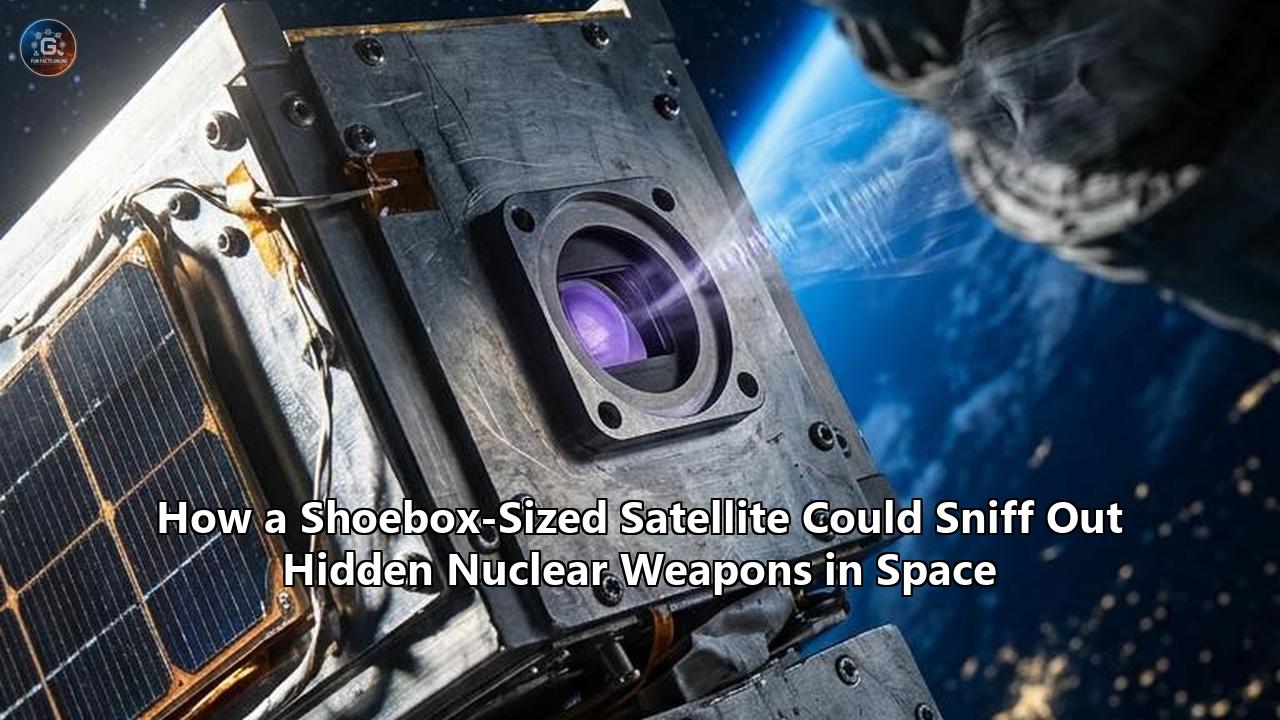 How a Shoebox-Sized Satellite Could Sniff Out Hidden Nuclear Weapons in Space