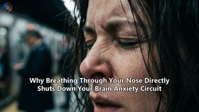 Why Breathing Through Your Nose Directly Shuts Down Your Brain Anxiety Circuit