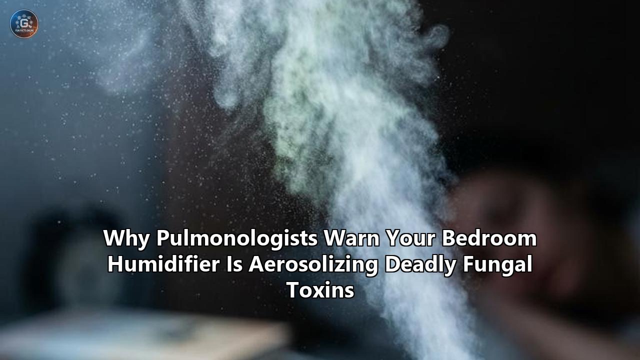 Why Pulmonologists Warn Your Bedroom Humidifier Is Aerosolizing Deadly Fungal Toxins