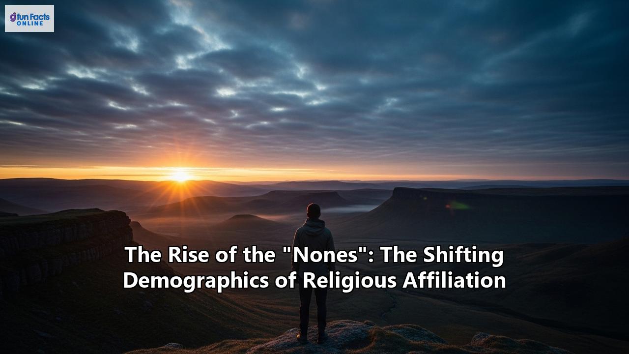 The Rise of the "Nones": The Shifting Demographics of Religious Affiliation