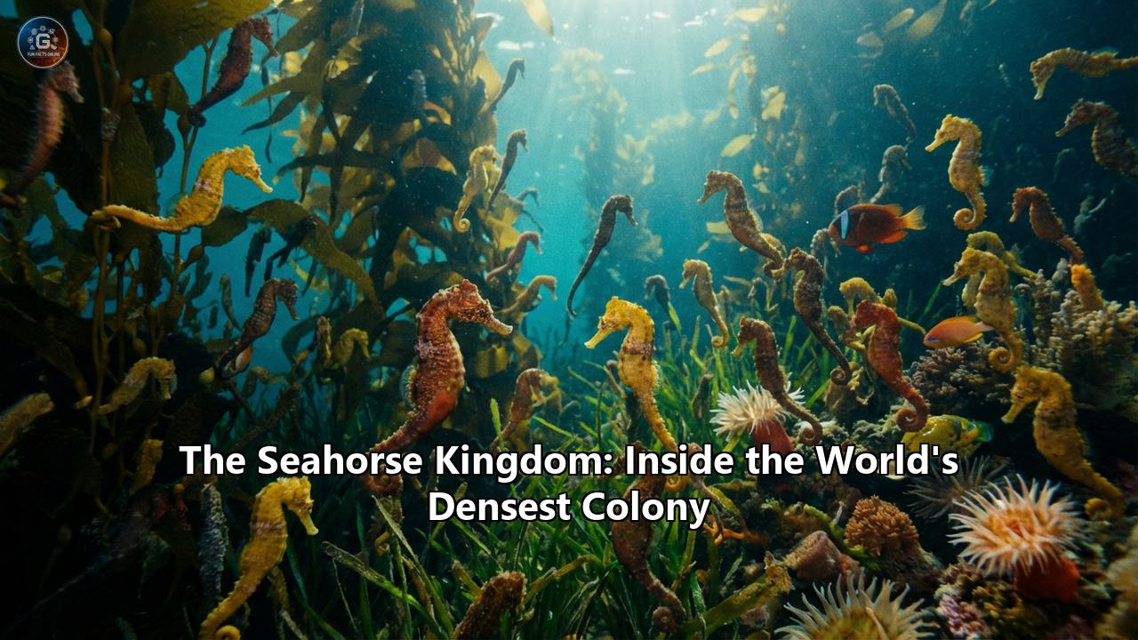 The Seahorse Kingdom: Inside the World's Densest Colony