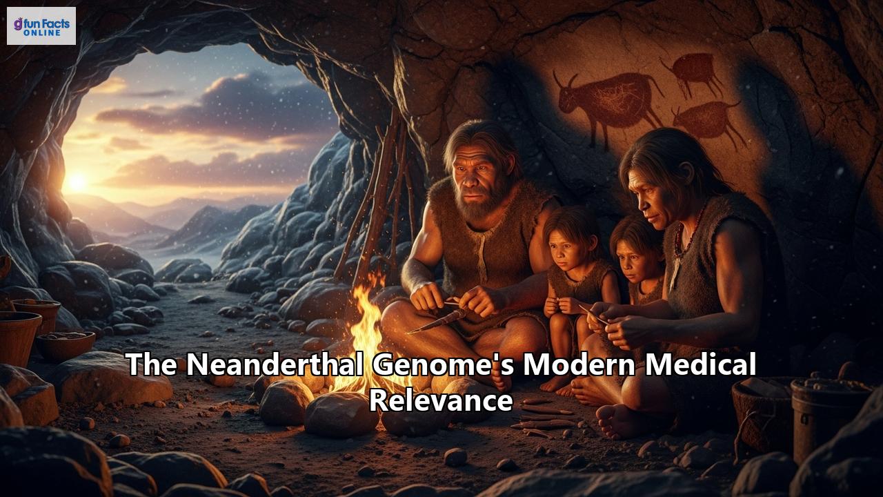 The Neanderthal Genome's Modern Medical Relevance
