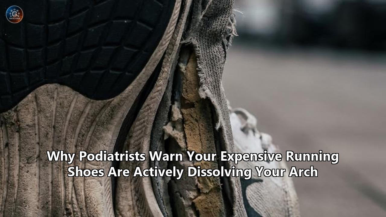 Why Podiatrists Warn Your Expensive Running Shoes Are Actively Dissolving Your Arch