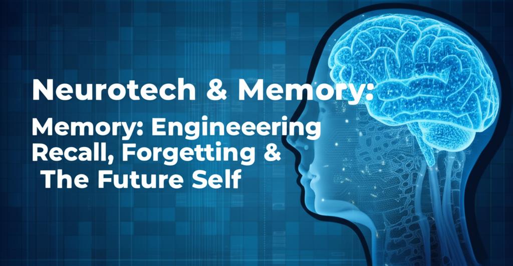 Neurotech & Memory: Engineering Recall, Forgetting & The Future Self
