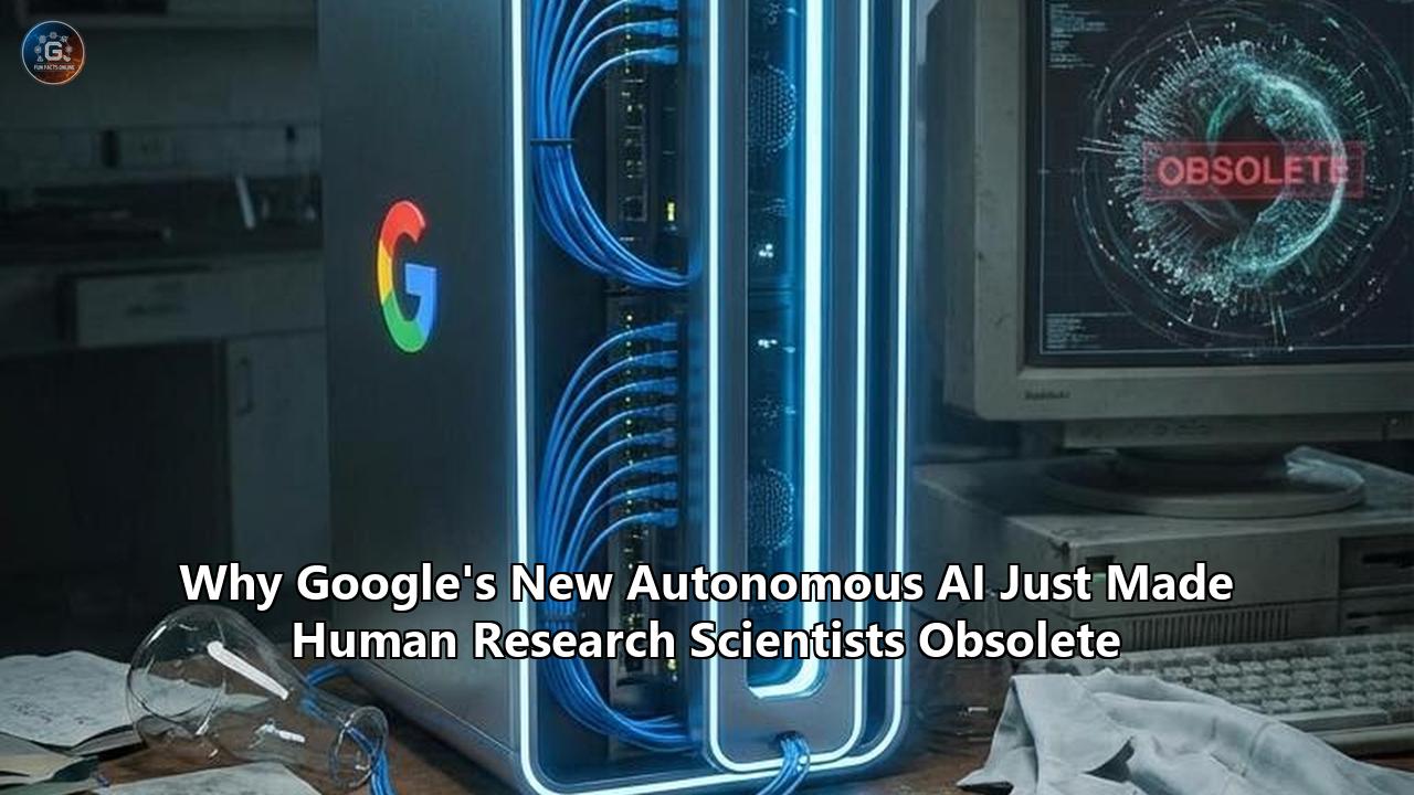 Why Google's New Autonomous AI Just Made Human Research Scientists Obsolete