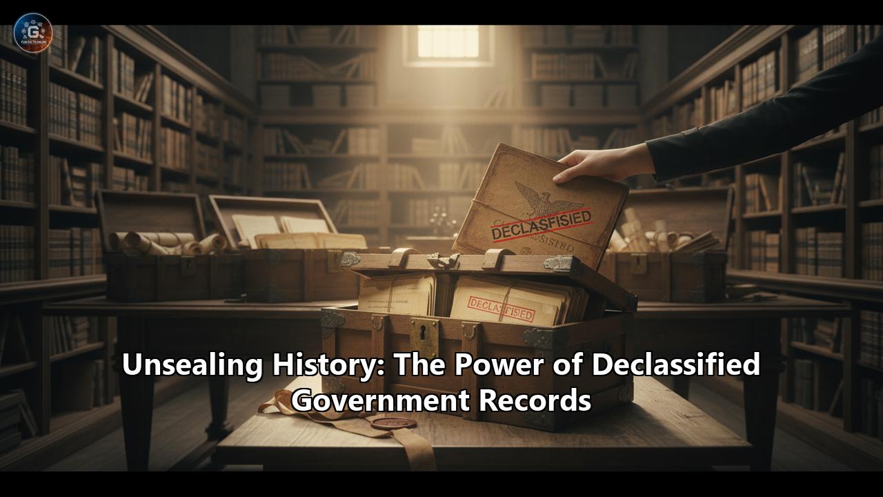 Unsealing History: The Power of Declassified Government Records