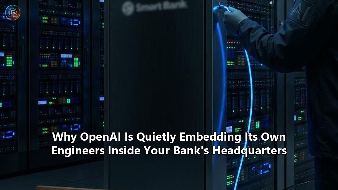 Why OpenAI Is Quietly Embedding Its Own Engineers Inside Your Bank's Headquarters