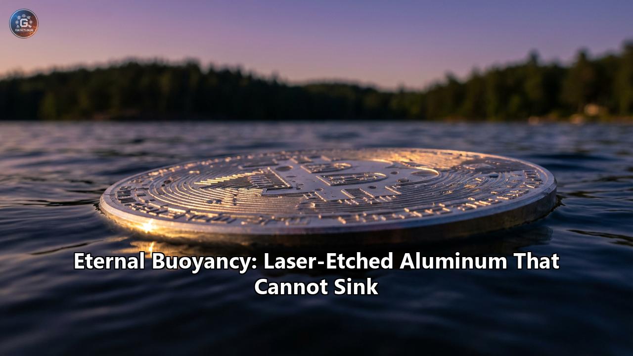 Eternal Buoyancy: Laser-Etched Aluminum That Cannot Sink