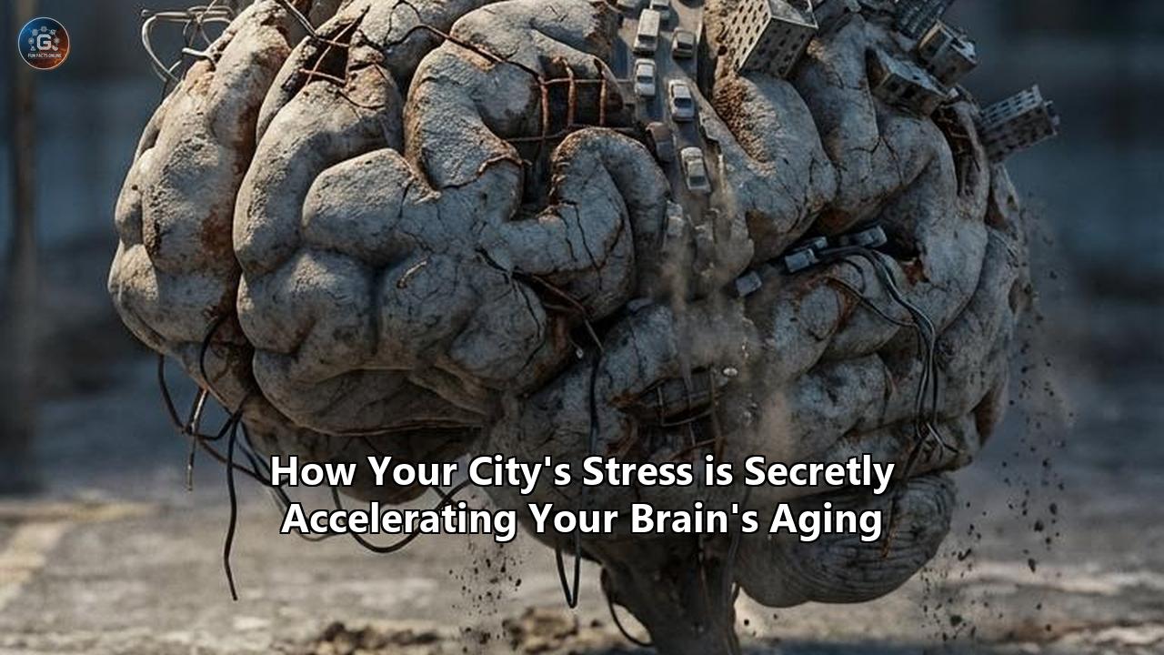 How Your City's Stress is Secretly Accelerating Your Brain's Aging