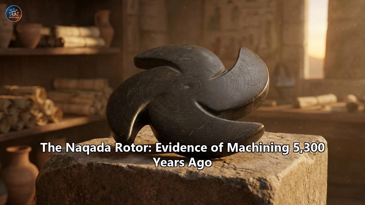 The Naqada Rotor: Evidence of Machining 5,300 Years Ago