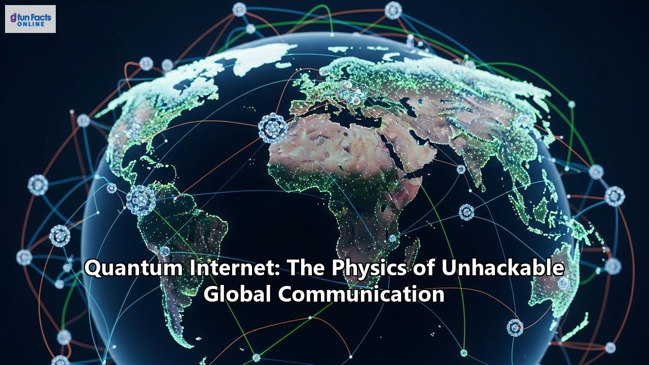 Quantum Internet: The Physics of Unhackable Global Communication