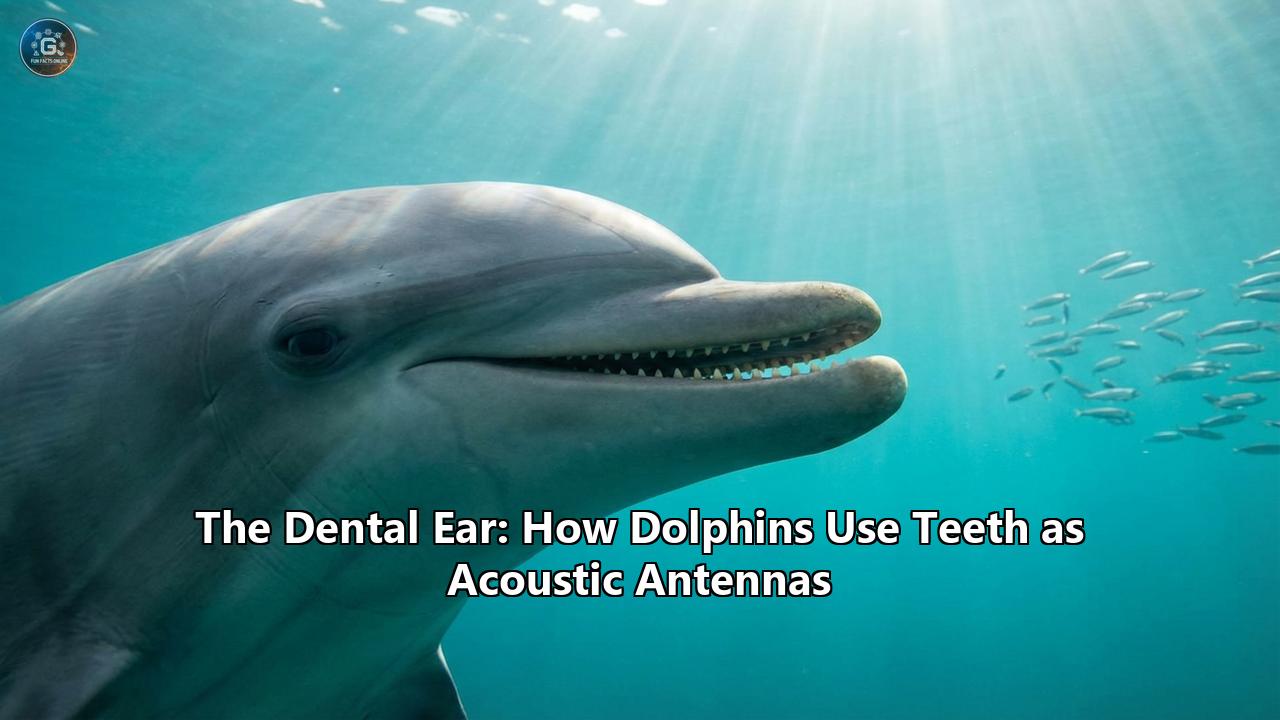 The Dental Ear: How Dolphins Use Teeth as Acoustic Antennas