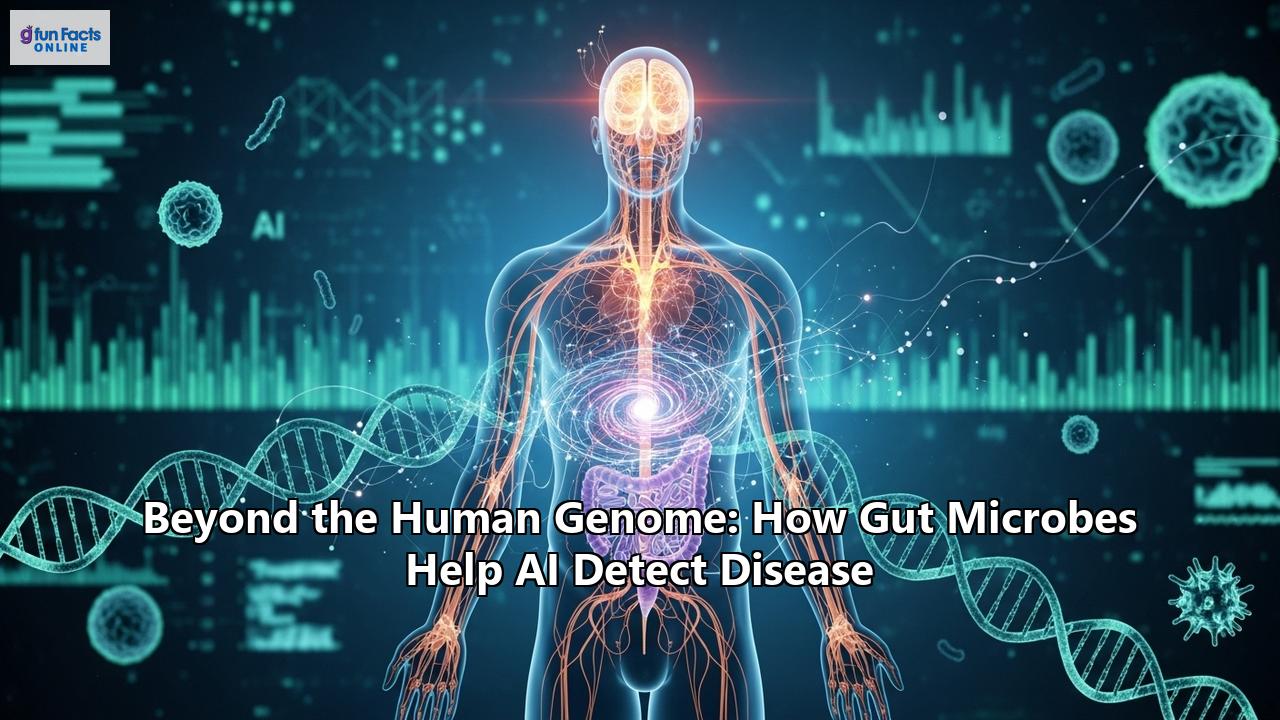 Beyond the Human Genome: How Gut Microbes Help AI Detect Disease