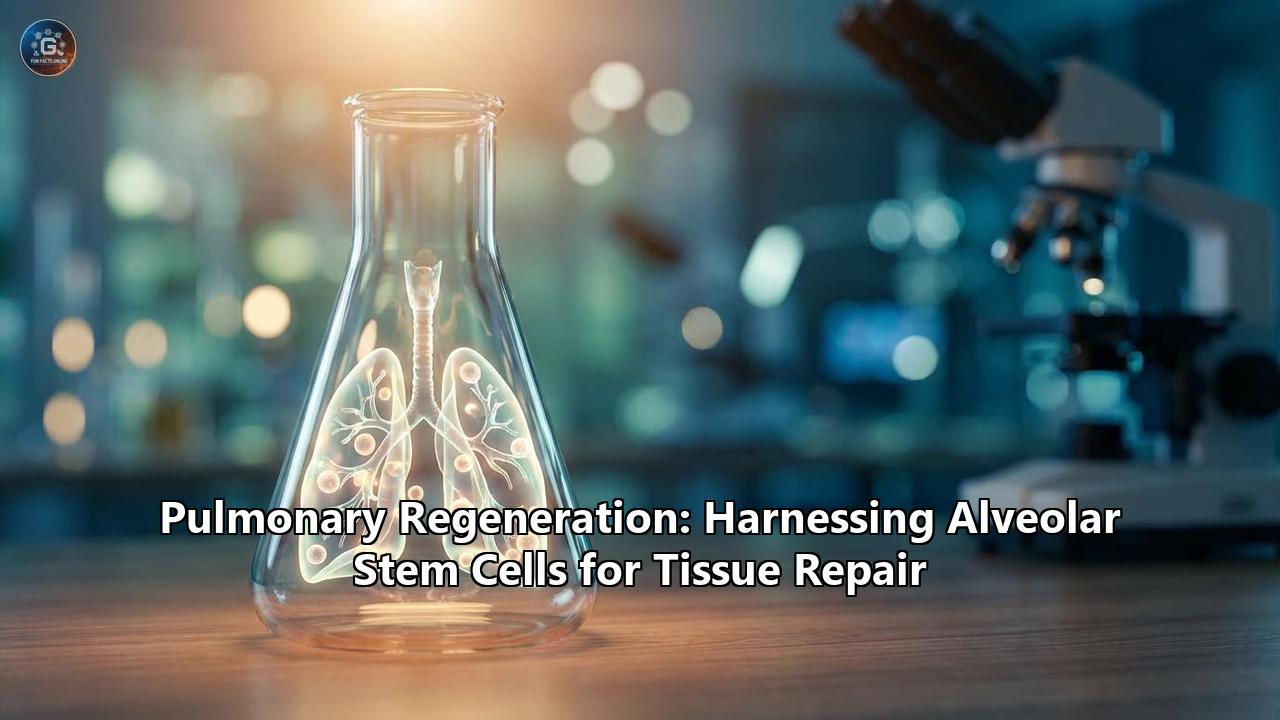 Pulmonary Regeneration: Harnessing Alveolar Stem Cells for Tissue Repair
