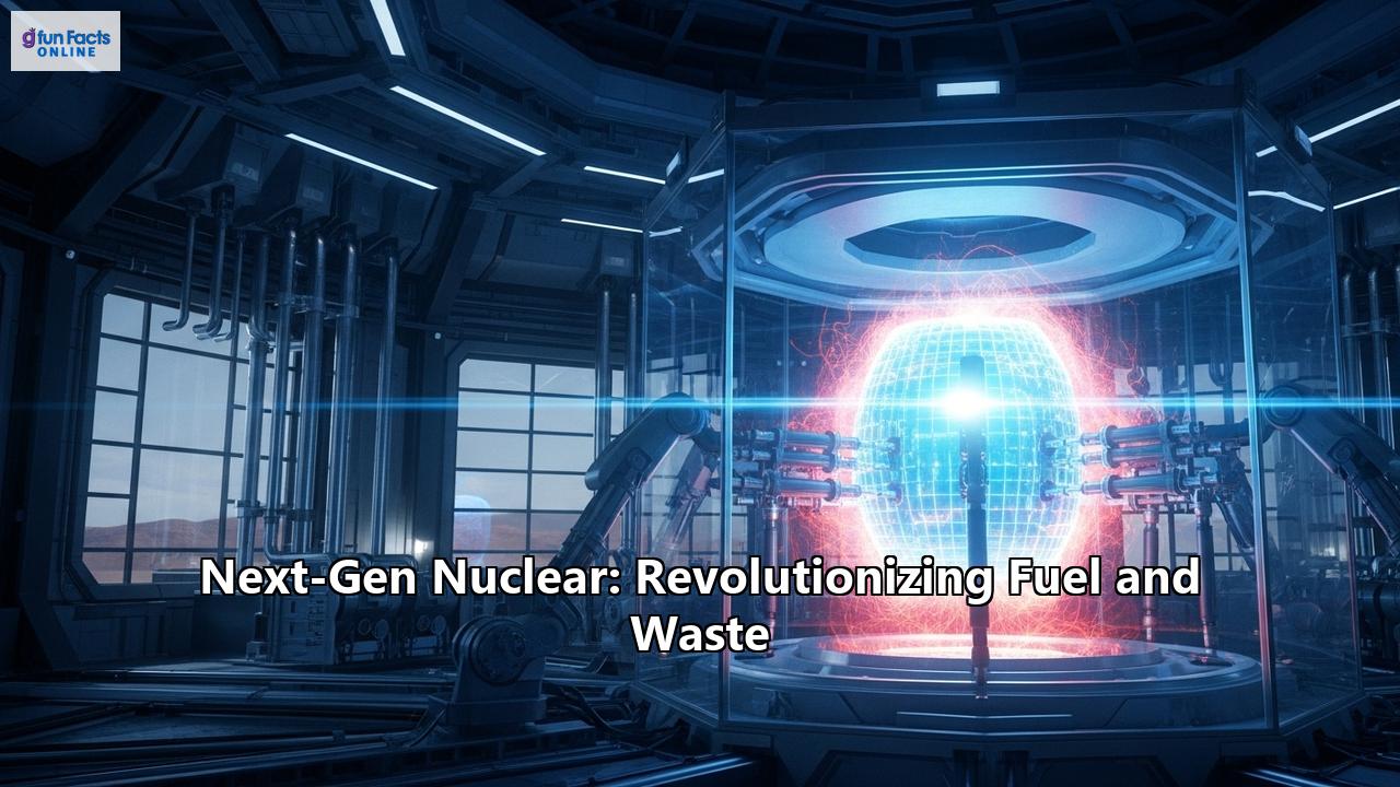 Next-Gen Nuclear: Revolutionizing Fuel and Waste