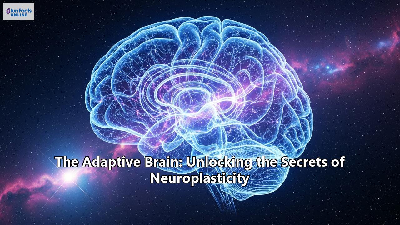 The Adaptive Brain: Unlocking the Secrets of Neuroplasticity