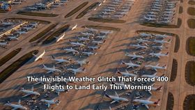 The Invisible Weather Glitch That Forced 400 Flights to Land Early This Morning
