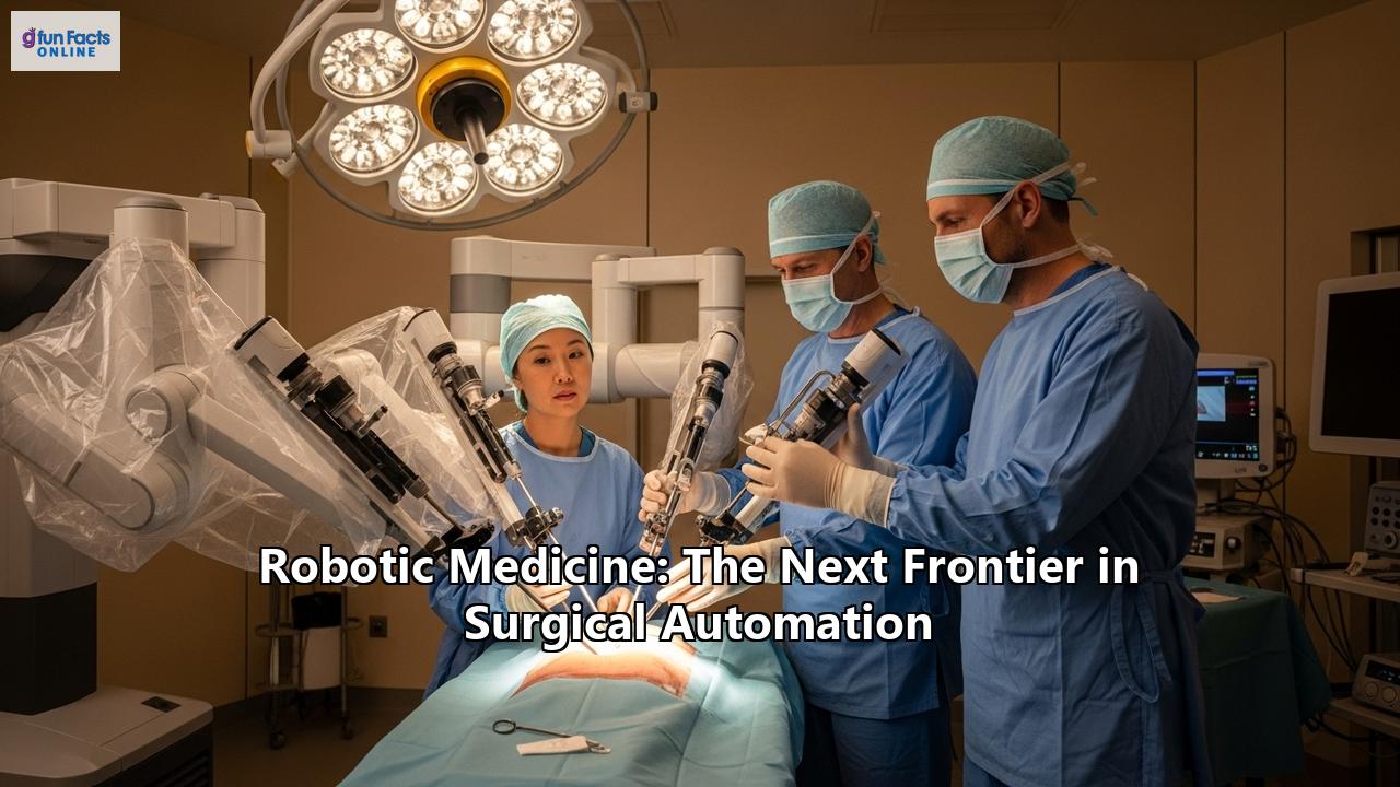 Robotic Medicine: The Next Frontier in Surgical Automation