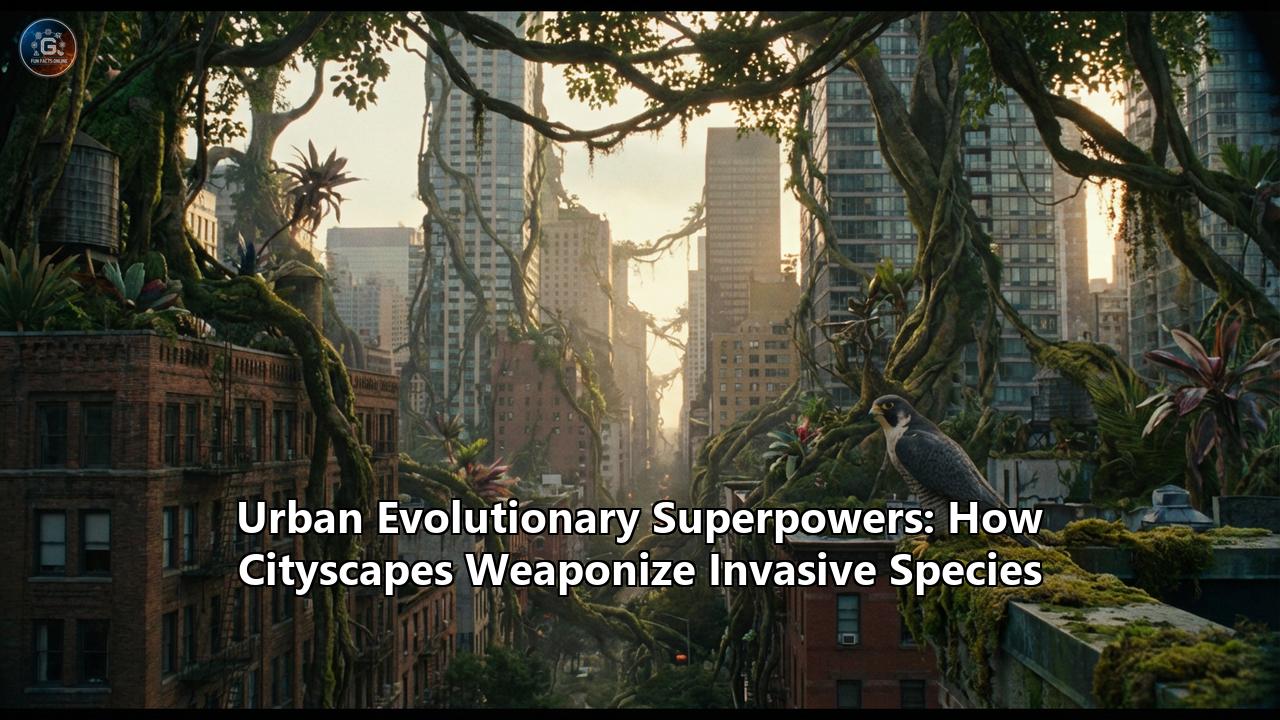 Urban Evolutionary Superpowers: How Cityscapes Weaponize Invasive Species