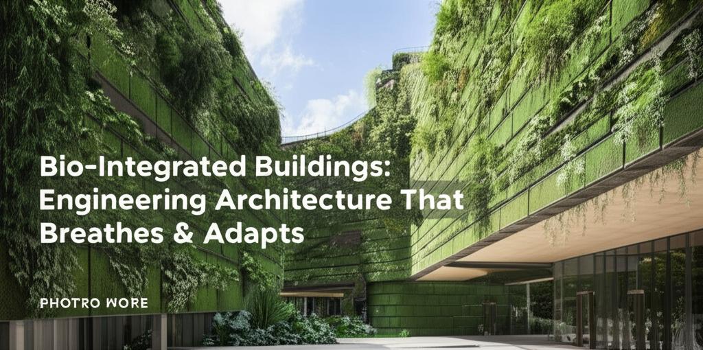 Bio-Integrated Buildings: Engineering Architecture That Breathes & Adapts