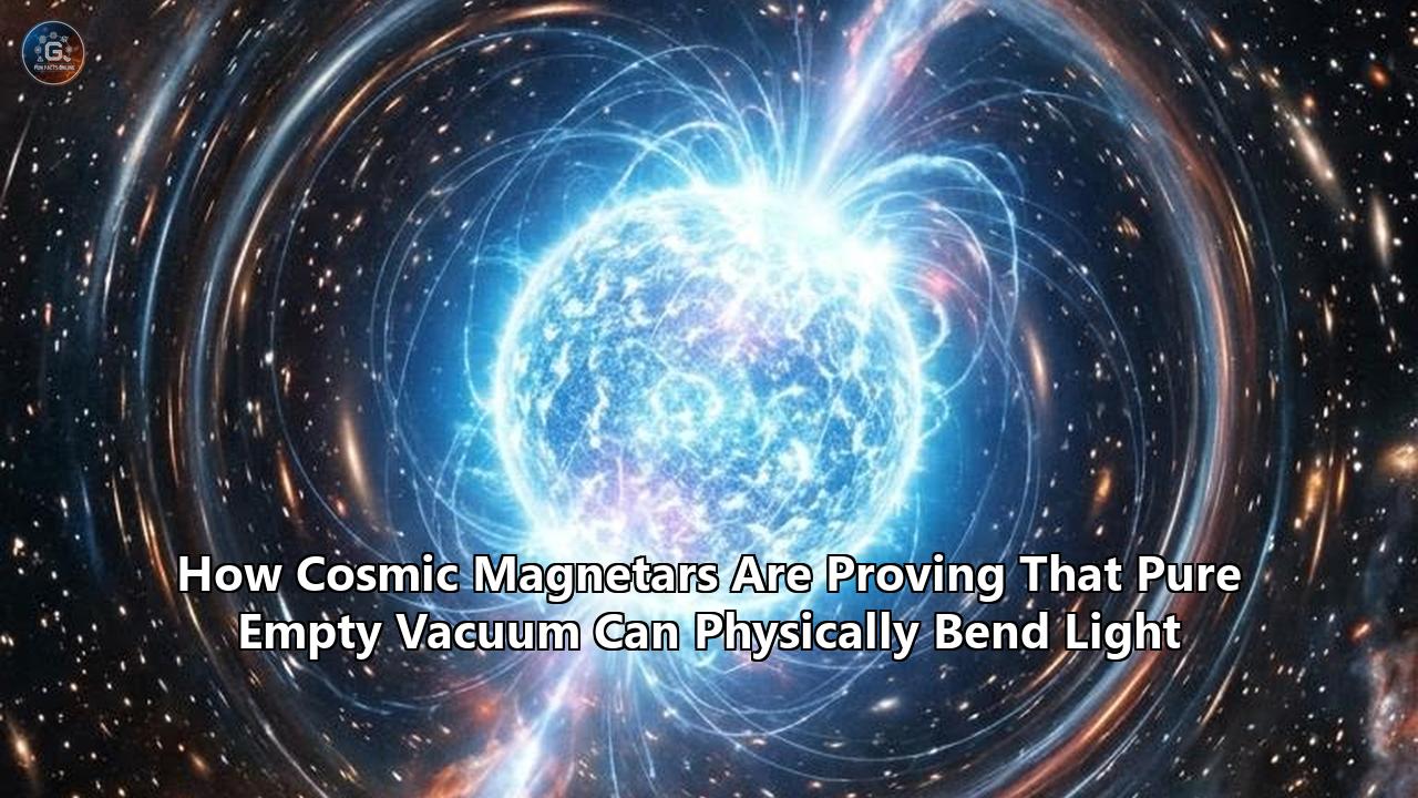 How Cosmic Magnetars Are Proving That Pure Empty Vacuum Can Physically Bend Light