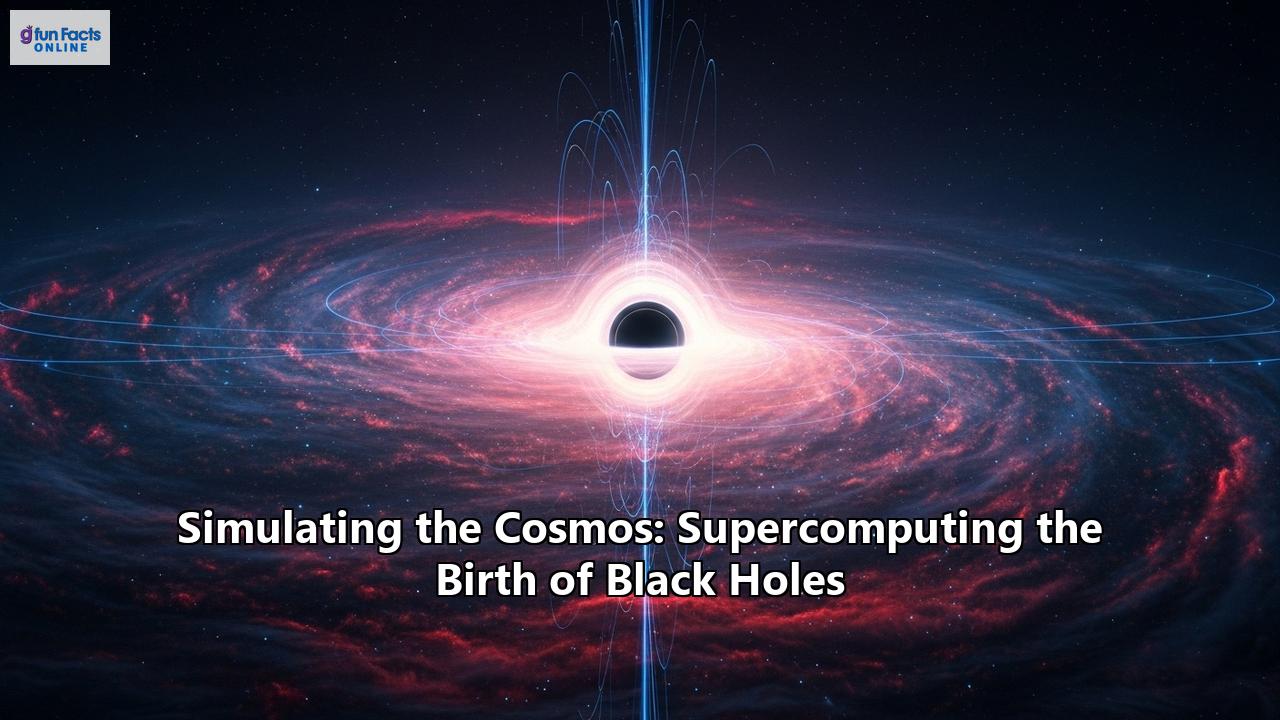 Simulating the Cosmos: Supercomputing the Birth of Black Holes
