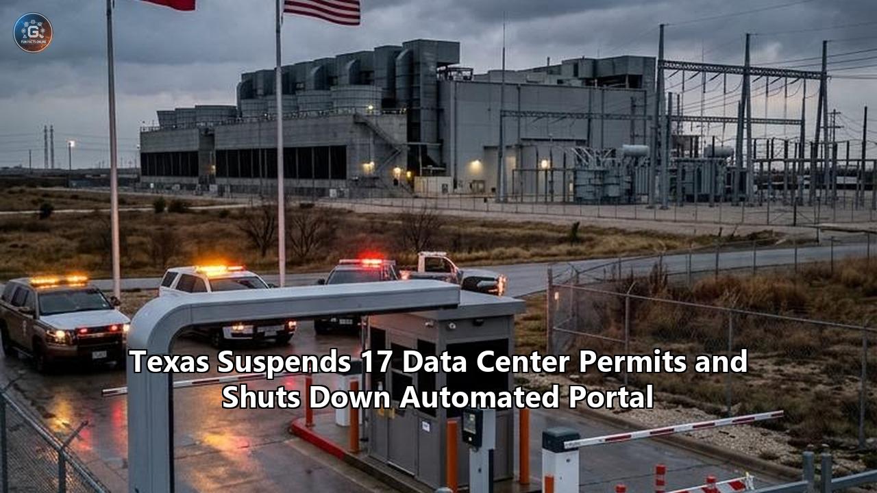 Texas Suspends 17 Data Center Permits and Shuts Down Automated Portal