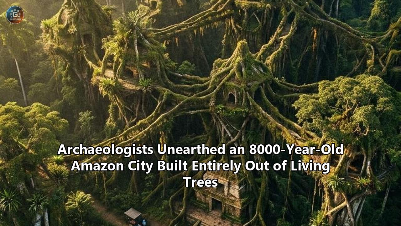 Archaeologists Unearthed an 8000-Year-Old Amazon City Built Entirely Out of Living Trees