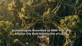 Archaeologists Unearthed an 8000-Year-Old Amazon City Built Entirely Out of Living Trees