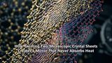 How Twisting Two Microscopic Crystal Sheets Creates a Mirror That Never Absorbs Heat