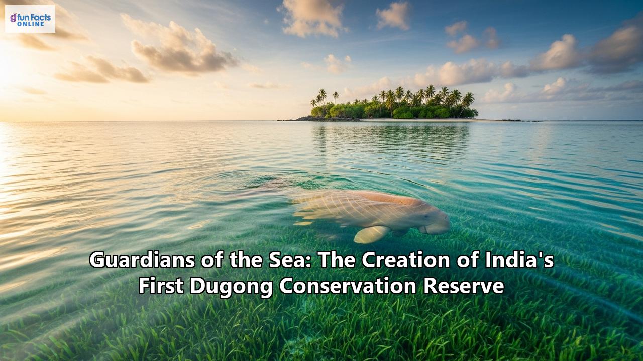 Guardians of the Sea: The Creation of India's First Dugong Conservation Reserve