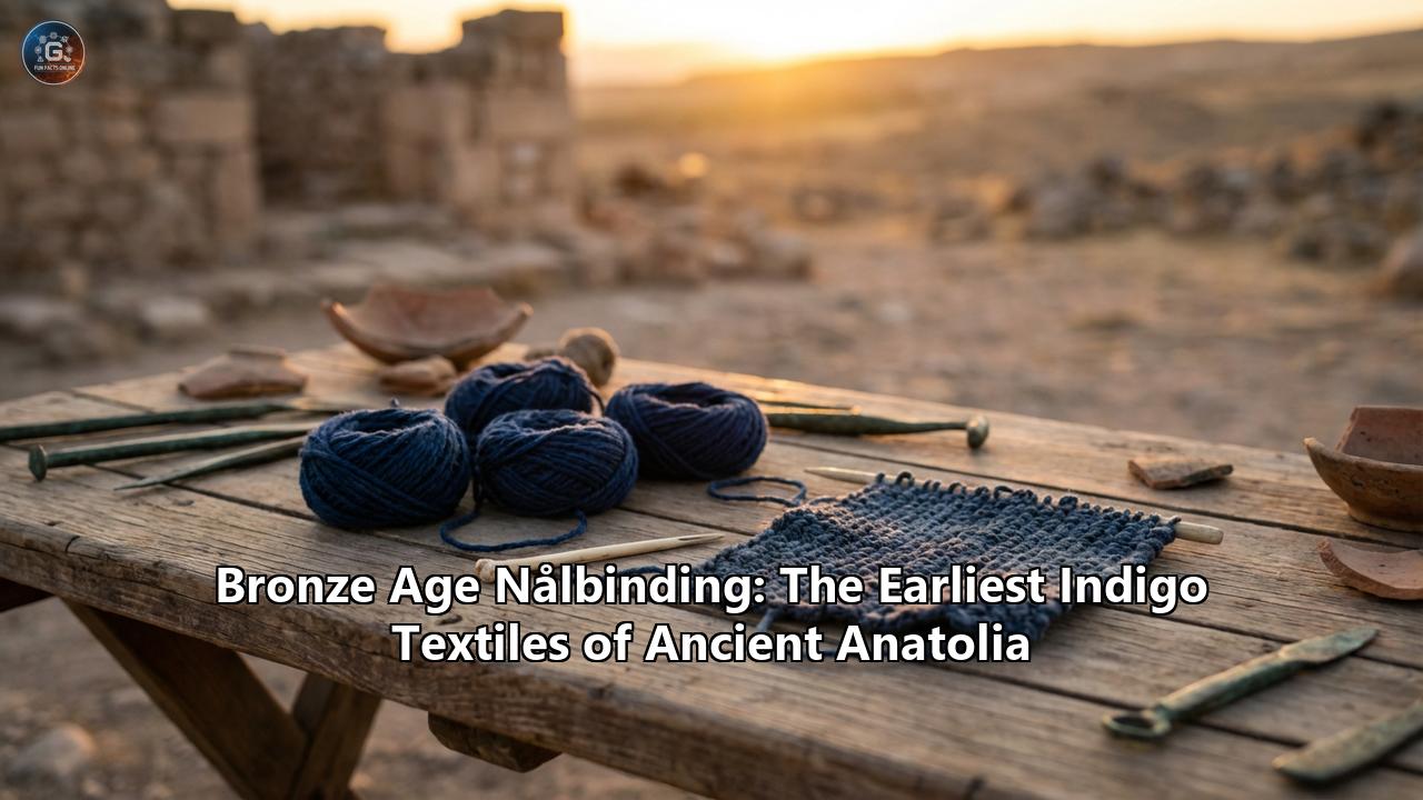 Bronze Age Nålbinding: The Earliest Indigo Textiles of Ancient Anatolia