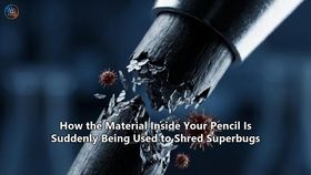 How the Material Inside Your Pencil Is Suddenly Being Used to Shred Superbugs